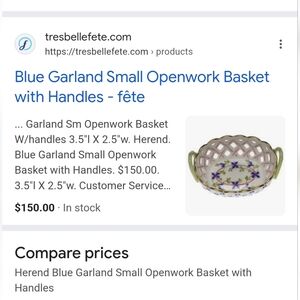 Vintage heron porcelain